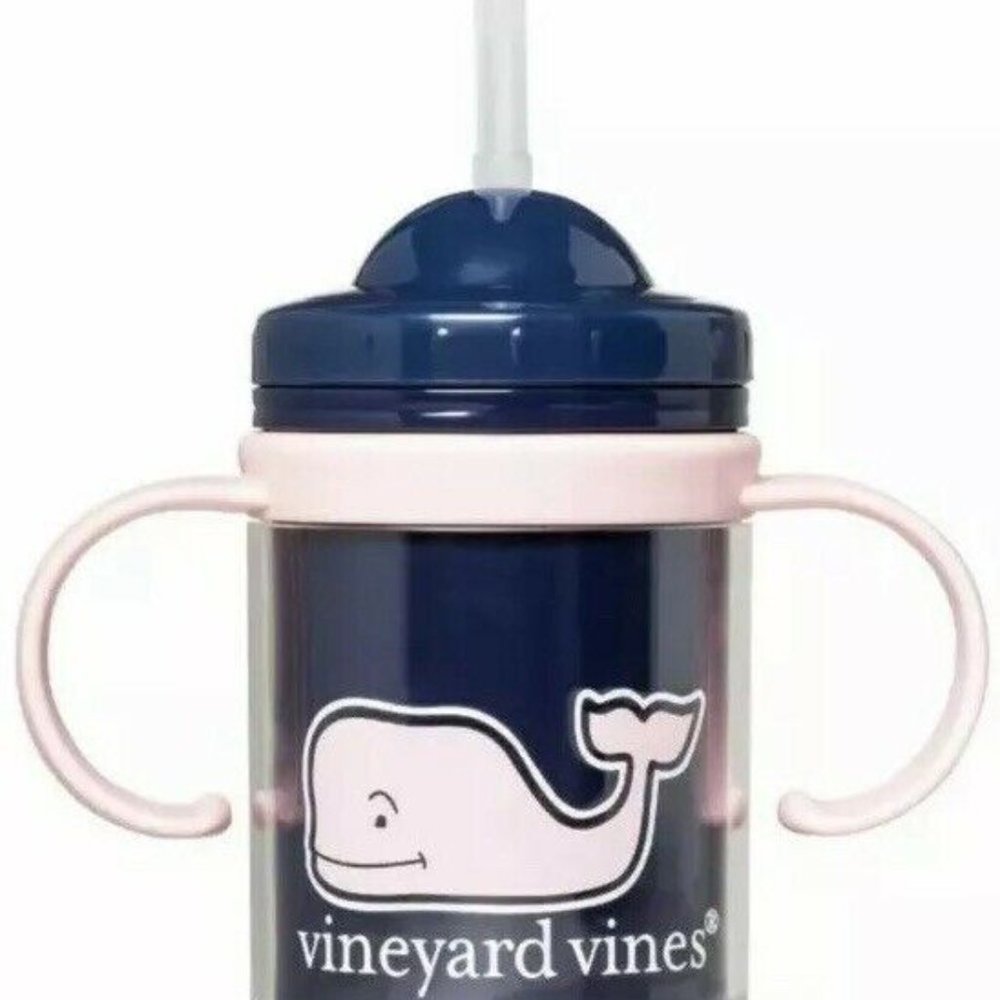 Vineyard Vines for Target 9oz Sippy Cup Pink Whale